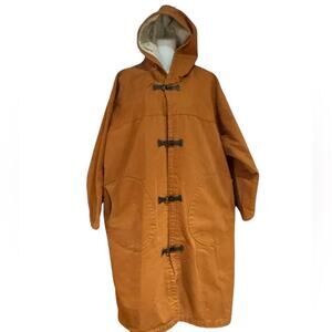 Vintage Style Levi’s Golden Brown Sputnik Full Length Jacket/Coat 1940 Men Small